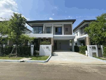ขายบ้านเดี่ยว Bangkok Boulevard Bangna Km.5 ขนาด 57.3 ตรว (บ้านใหม่ไม่เคยเข้าอยู่ ) โทร 087-424-9956